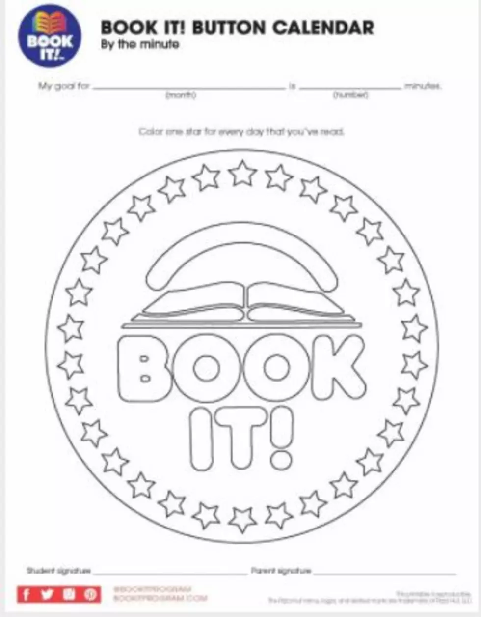BOOK IT! MATERIALS