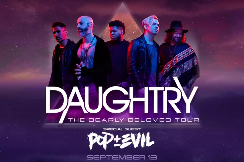 DAUGHTRY &#8216;The Dearly Beloved Tour&#8217; 2022 Coming to The Old National Events Plaza Evansville, Indiana