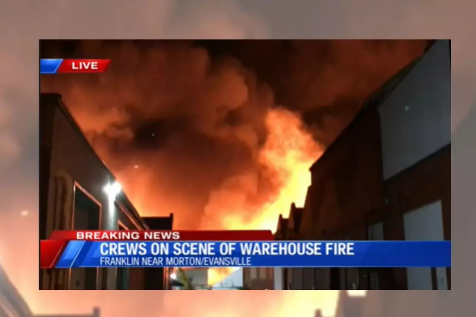 UPDATED INFO: Large Warehouse Fire in Evansville &#8211; Several Roads Closed Including Parts of the Lloyd