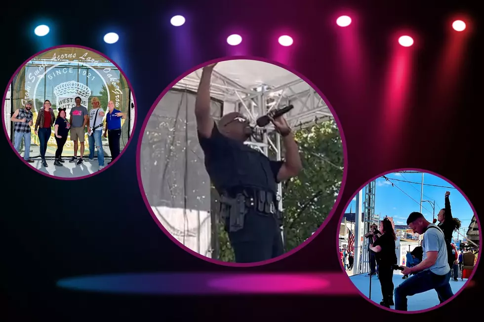 Watch Evansville Assistant Police Chief &#8216;Leave The Door Open&#8217; Serenading Fall Festival Crowd