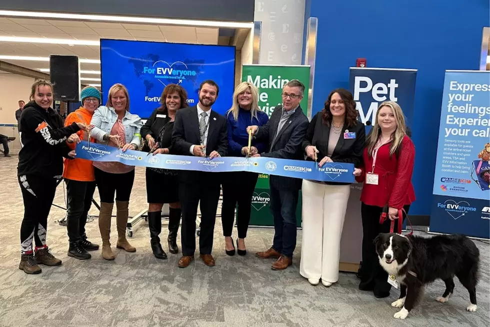 Evv Airport Unveils Accessibility Initiatives Plus Therapy Dogs