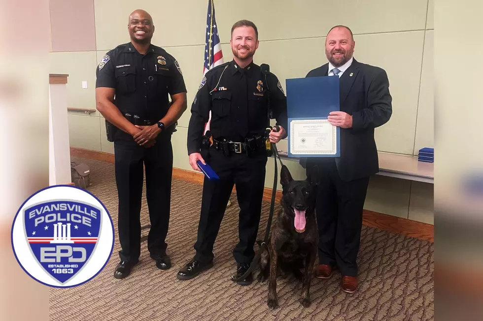 Southern Indiana Police K9 Receives Merit Award for Saving Officer’s Lives