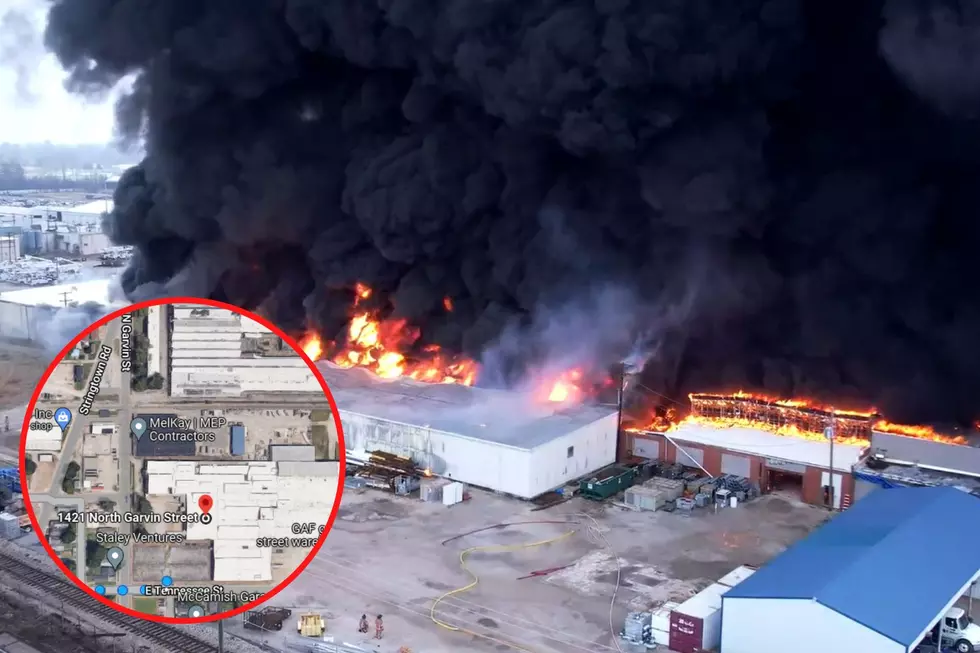 Southern Indiana Fire Departments Battle 4-Alarm Warehouse Fire