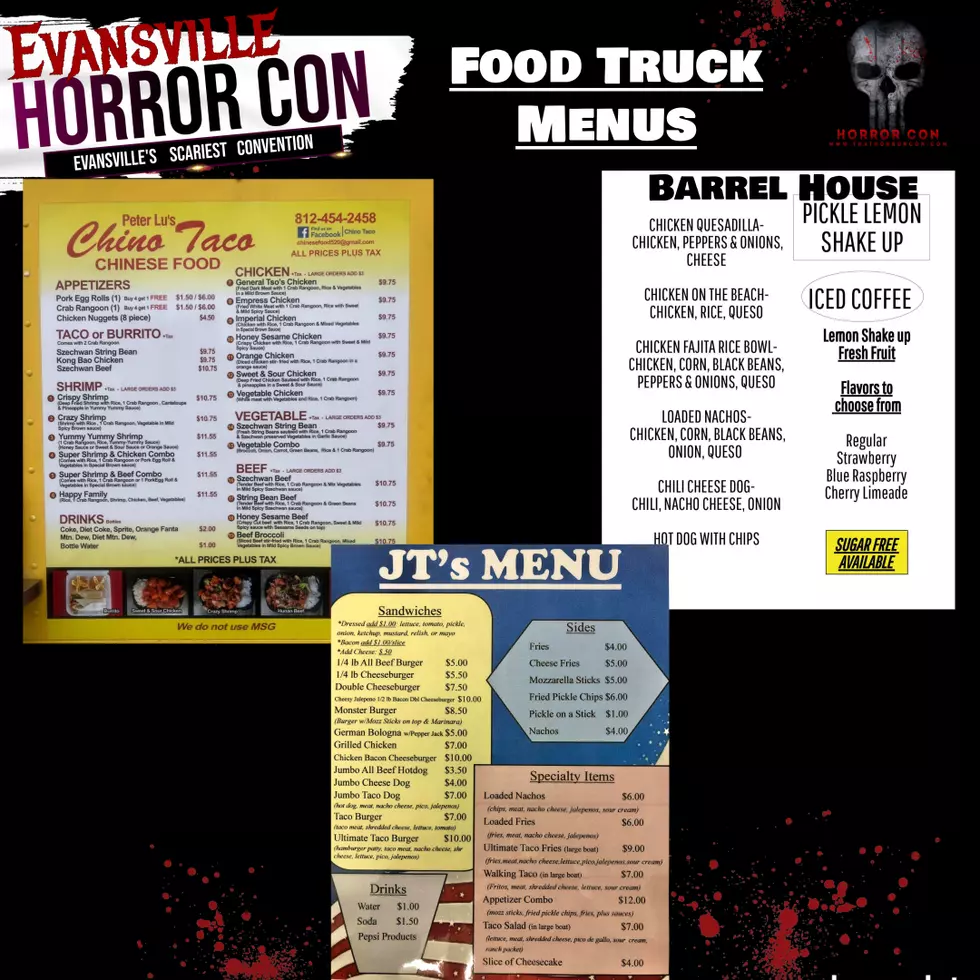 EVANSVILLE HORROR CON FOOD TRUCKS