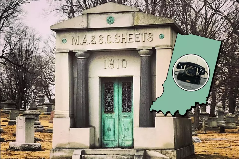 Why Does This Indiana Tomb Have a Phone? Learn the Spooky Story
