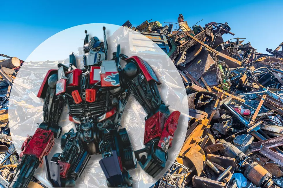 Indiana Scrap Metal Company Creates Incredible Life-Sized Transformers Statues