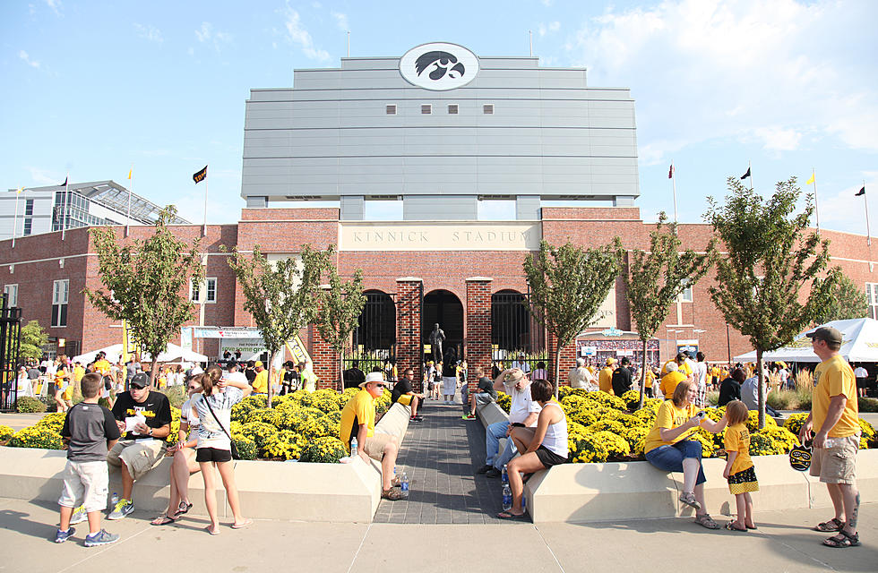 Kinnick Stadium Floods During Storm