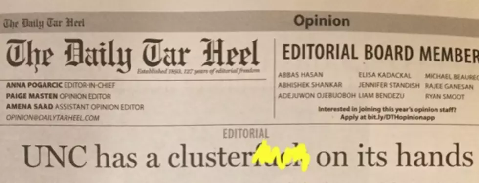 Student Newspaper Goes Foul With Headline