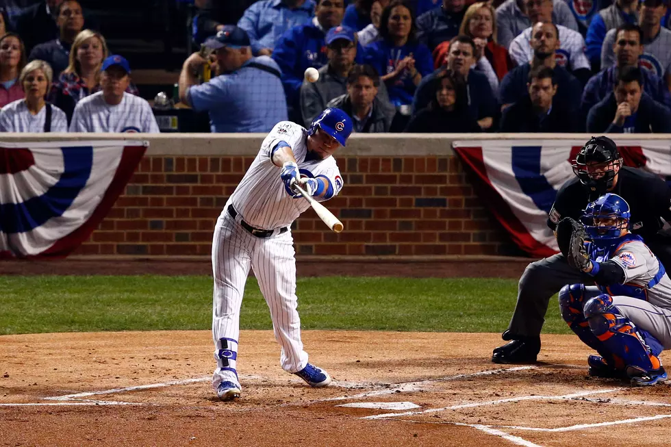 [PIC] Cubs’ Kyle Schwarber Nails Windshield with Batting Practice Home Run