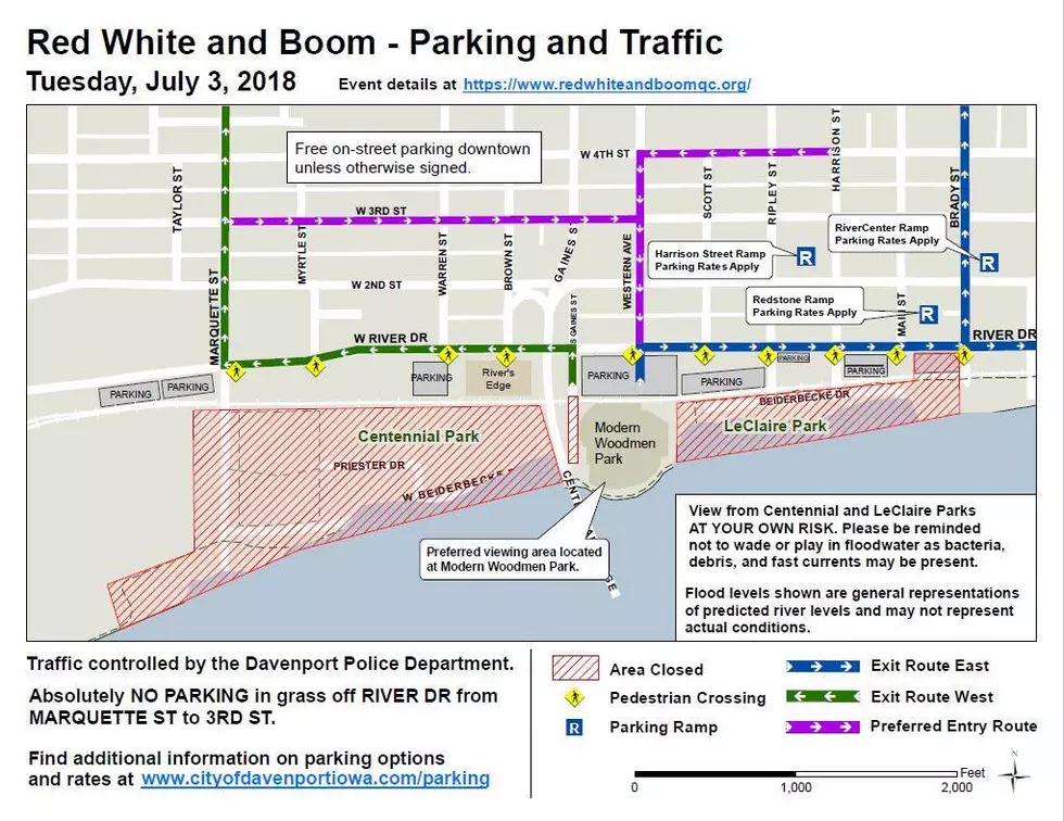 Flooding Will Affect Riverfront Parks For Red, White &#038; Boom