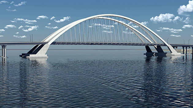 New I-74 River Bridge Arch Will Rise This Spring
