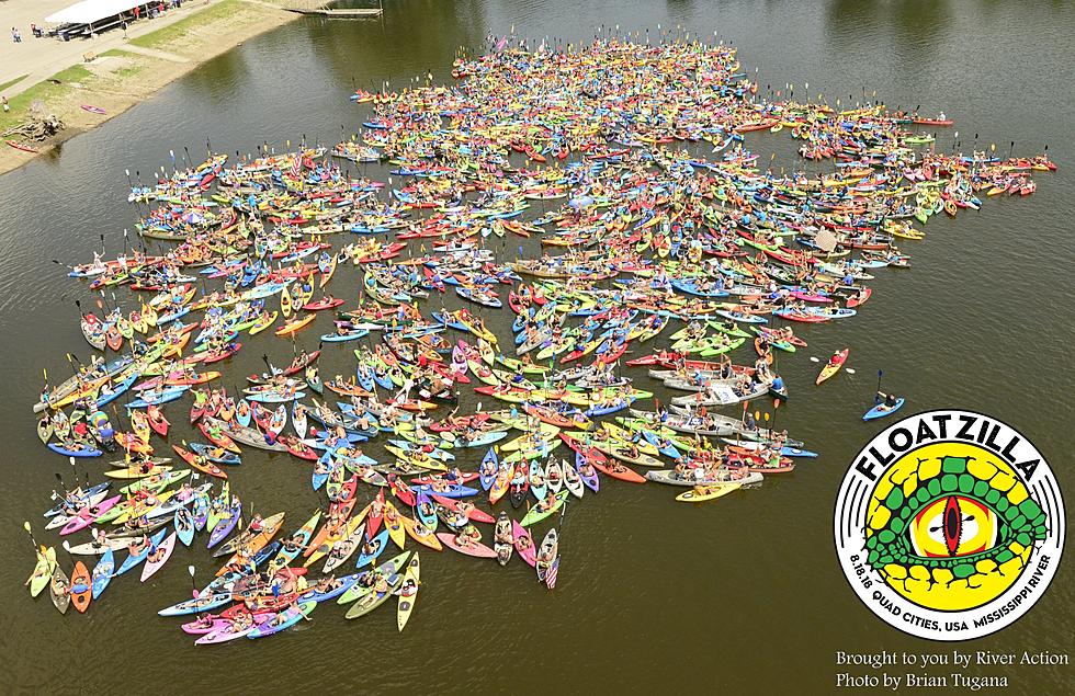 Help Set a Floatzilla World Record-Volunteer for Quad City Paddling Event
