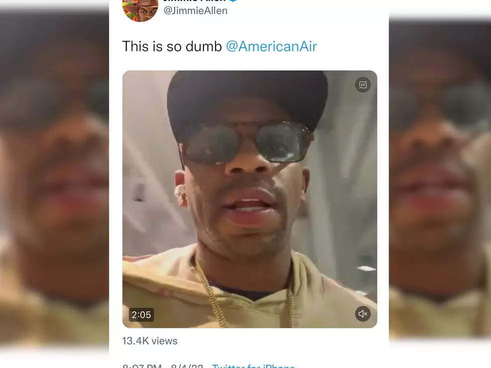 Jimmie Allen Takes To Twitter After Mississippi Valley Fair Cancellation