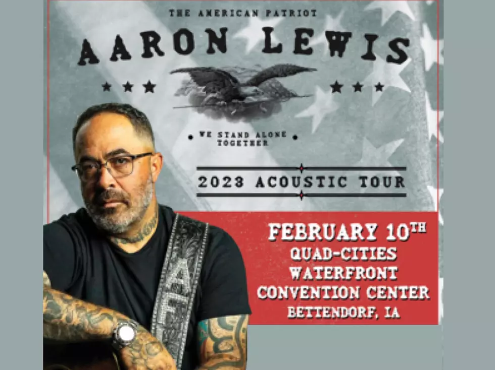 US 104.9 Concert Announcement: Aaron Lewis to Perform In The Quad Cities