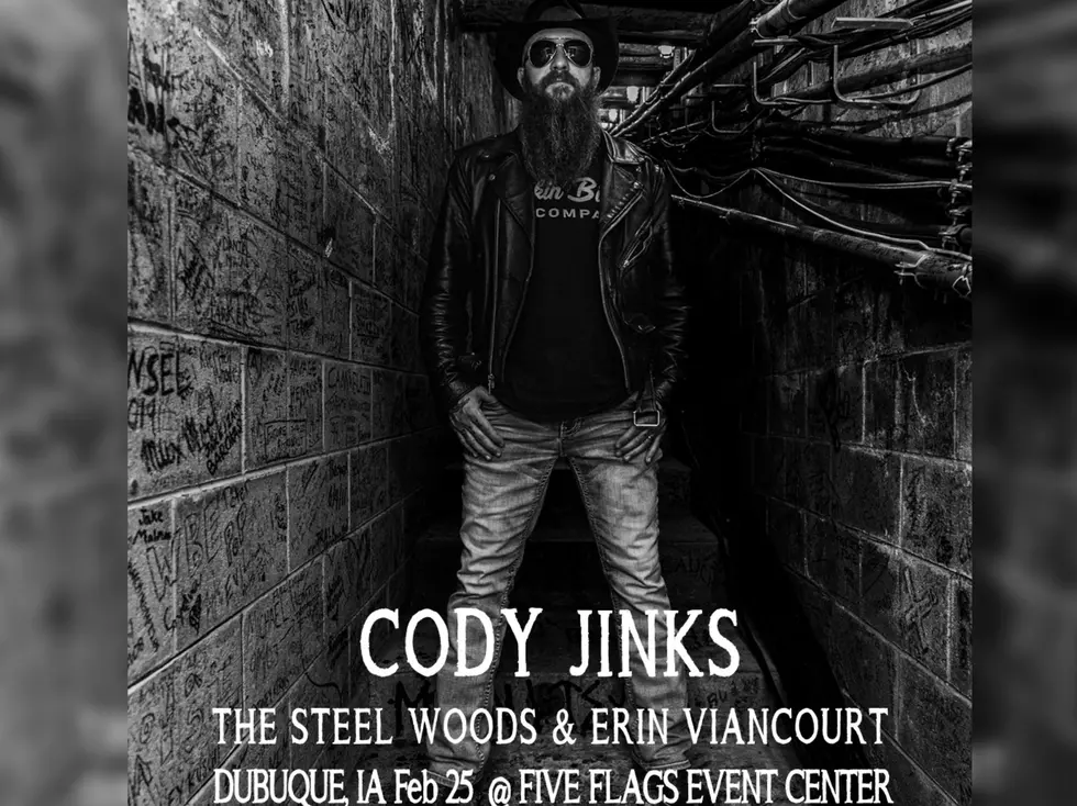 US 104.9 Concert Announcement: Cody Jinks Returns To Five Flags Center This February