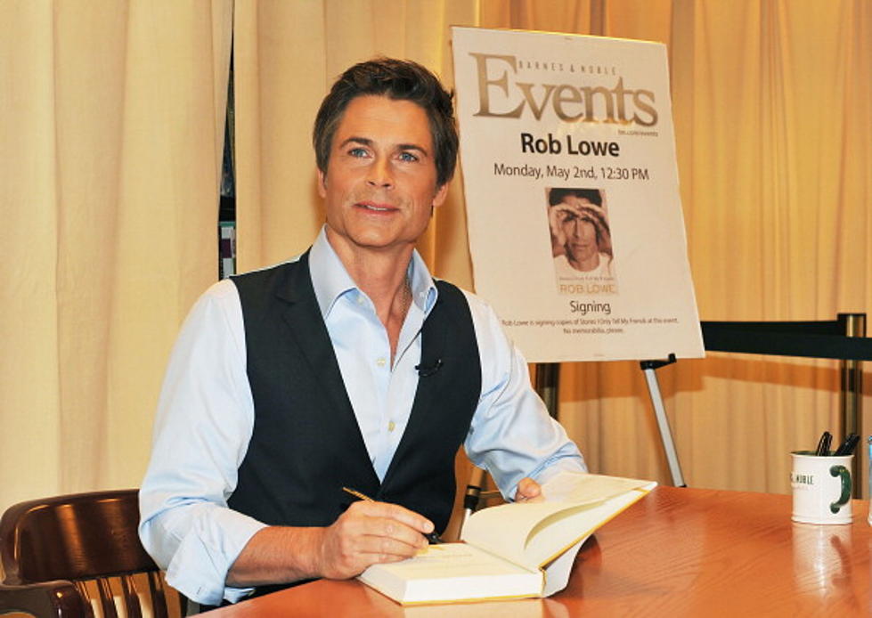 Rob Lowe Visits Piers Morgan Tonight