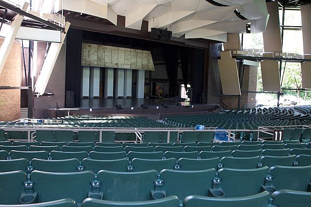 Saratoga Performing Arts Center Seating Chart With Rows