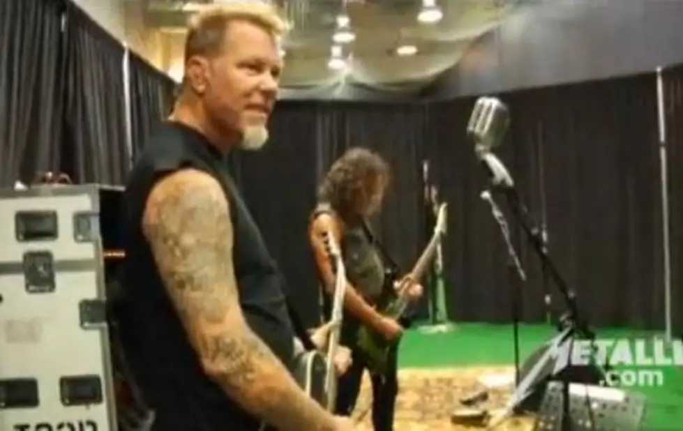 Metallica Backstage At Yankee Stadium and More [VIDEO]