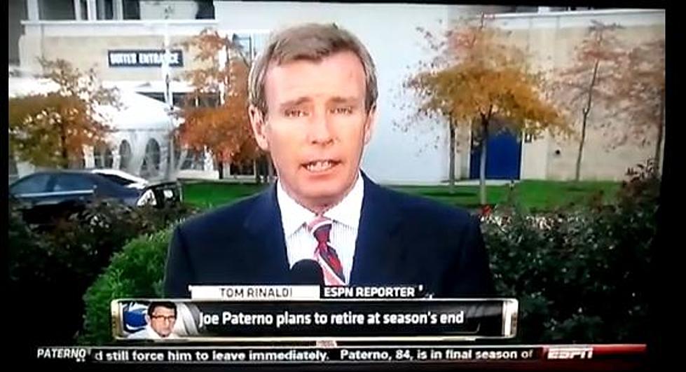 ESPN&#8217;s Tom Rinaldi Penn State, Ohio State Mix Up Fail [VIDEO]