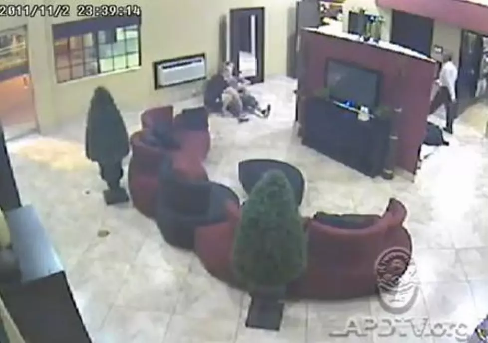 MMA Fighters Stop Robbery At Hotel [VIDEO]