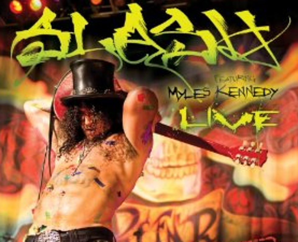 First Ever ‘Live’ Slash CD Is Out Tuesday [AUDIO]