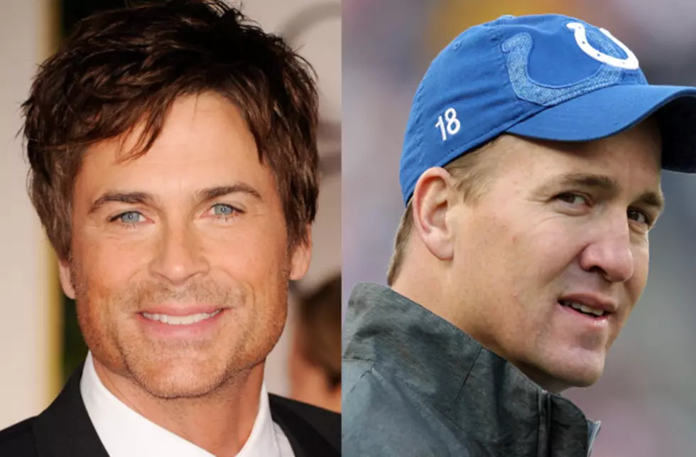 Rob Lowe’s Peyton Manning Tweets Cause Controversy