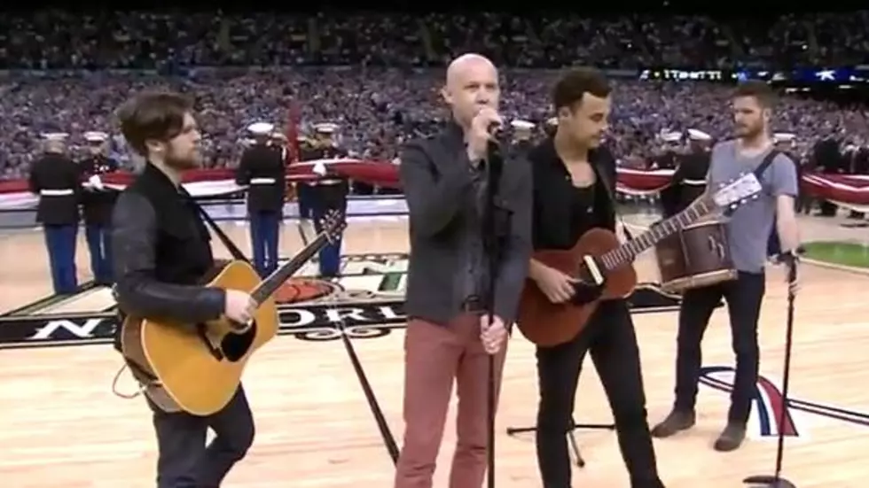 The Fray Kill The National Anthem At The NCAA Championship Game