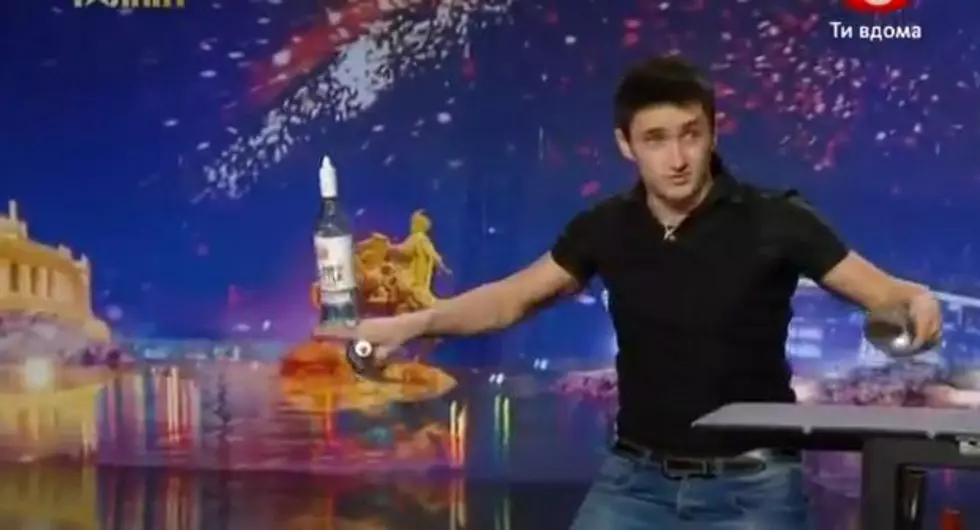 World’s Greatest Bartender Comes From ‘Ukraine’s Got Talent’ [VIDEO]