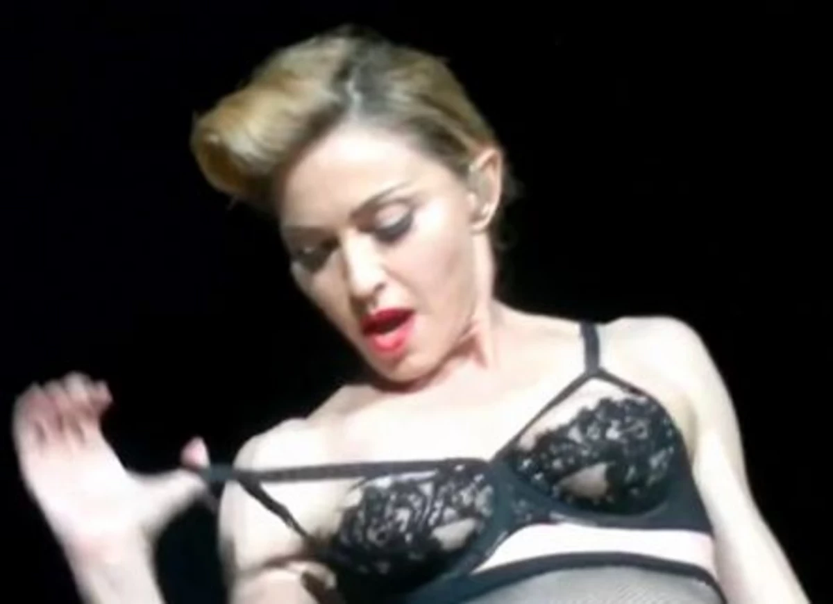 Madonna's Intentional Nip Slip [VIDEO]