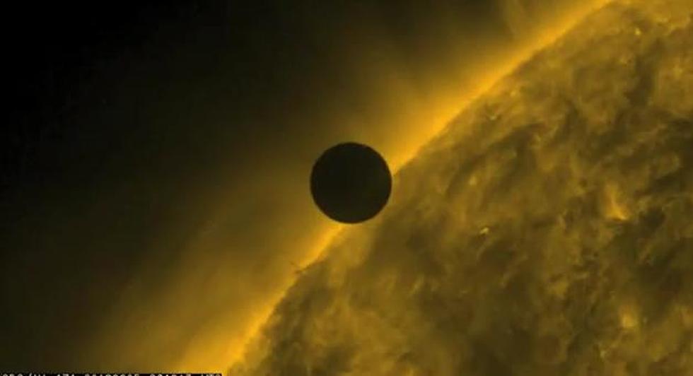NASA Venus Transit Satellite Footage [VIDEO]