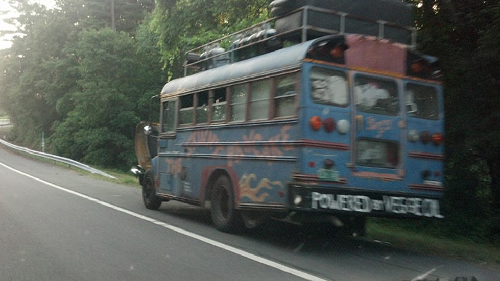 Smelly Hippy Bus Breaks Down At Northway On Ramp In Colonie