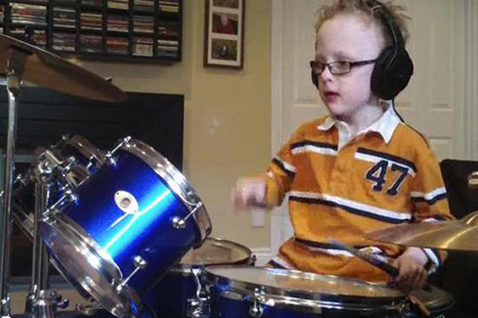 Six-Year-Old Drummer Jaxon Smith Rocks Out Foo Fighters’ ‘Pretender’ on YouTube