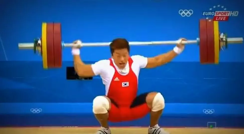 South Korean Weightlifter Suffers Horrible Injury Trying To Lift Double His Weight