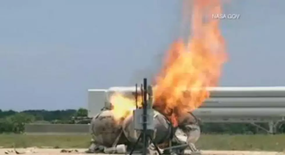 Watch NASA’s Latest Project Burst Into Flames