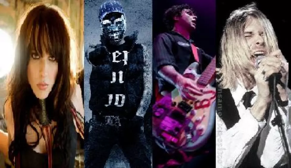 The &#8216;Top 20&#8242; Rock Songs On Q103- August 2012 [POLL]
