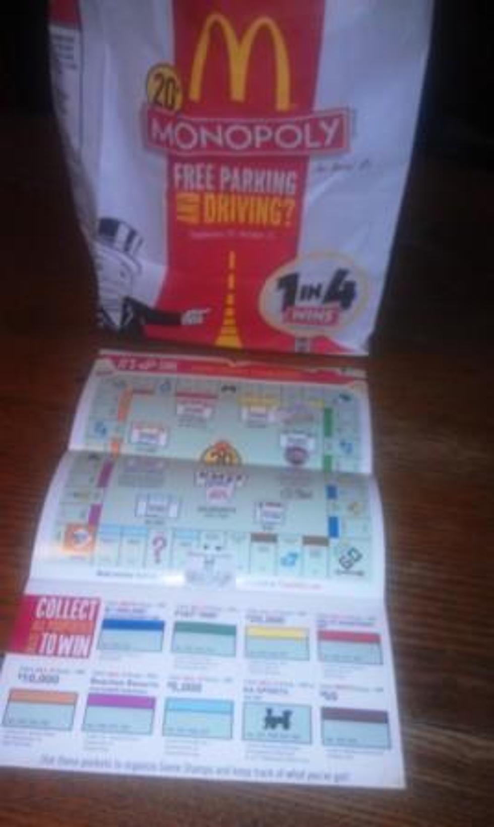 McDonald’s Monopoly Game Rare Properties