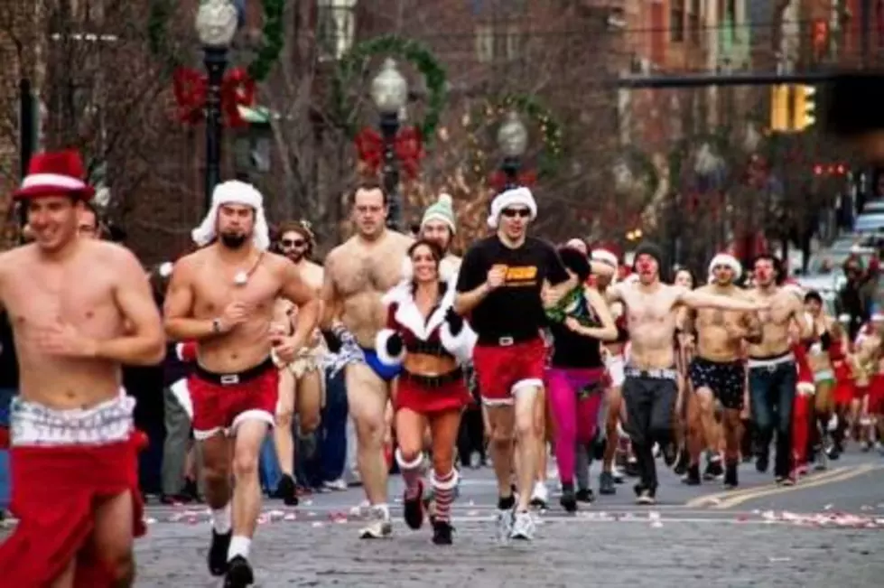 Santa Speedo Sprint!