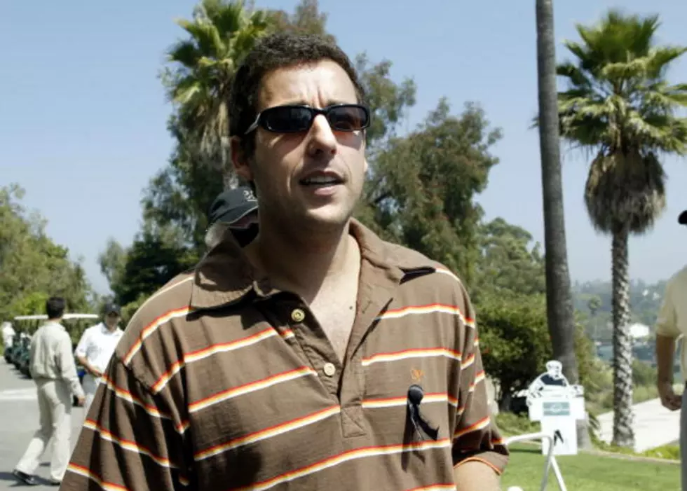 Adam Sandler in a crappy movie
