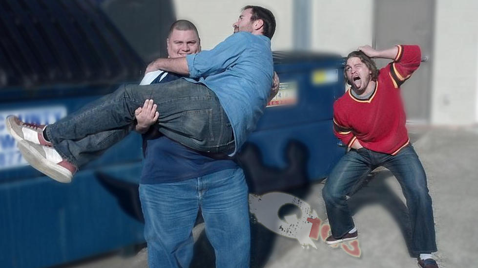 Creepy Old Dude Gets Off By Making Strangers Carry Each Other