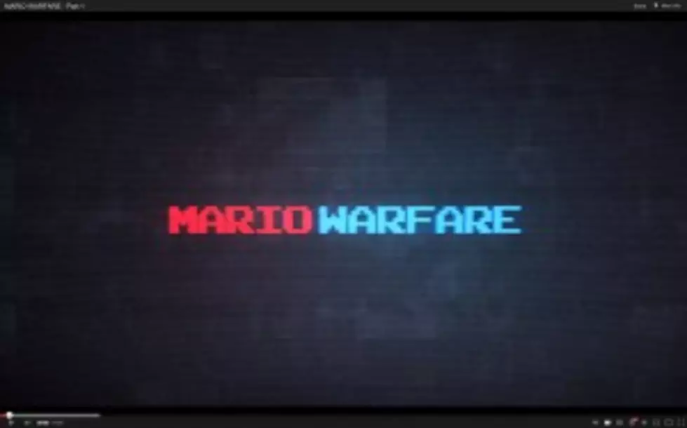 Super Mario Brothers + Modern Warfare = Mario Warfare