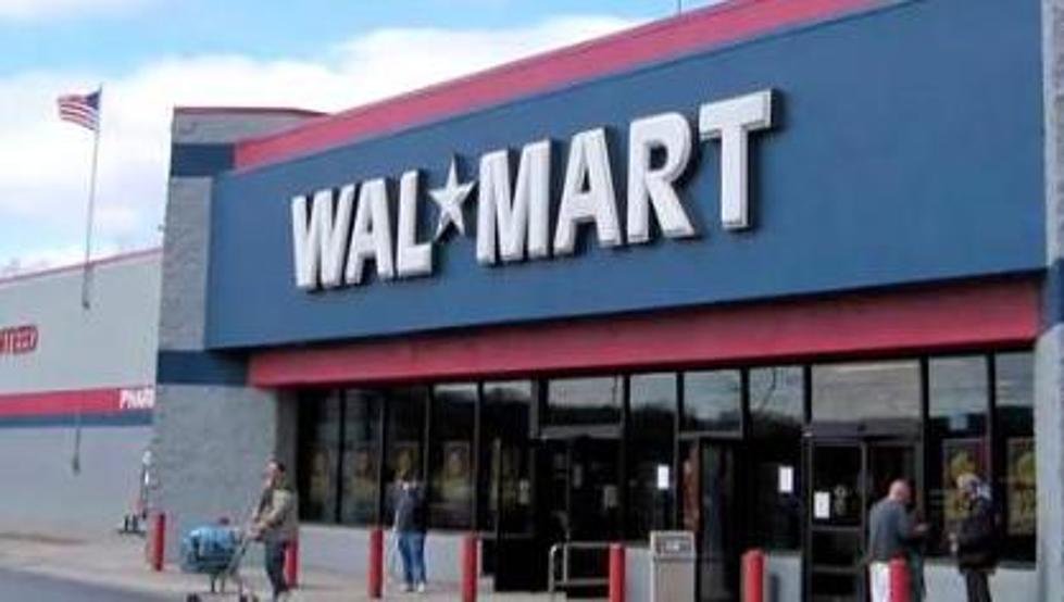 Police Officers Collect Donations On Walmart Roof In East Greenbush