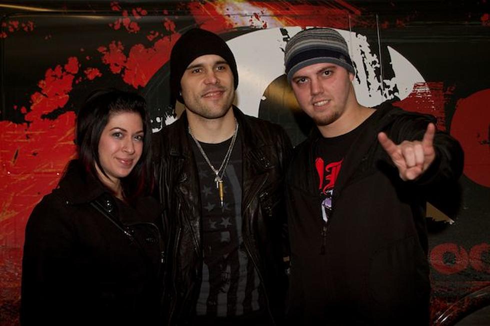 Chris Taylor Brown of Trapt Takes Time to Meet with Fans After His Garage Session