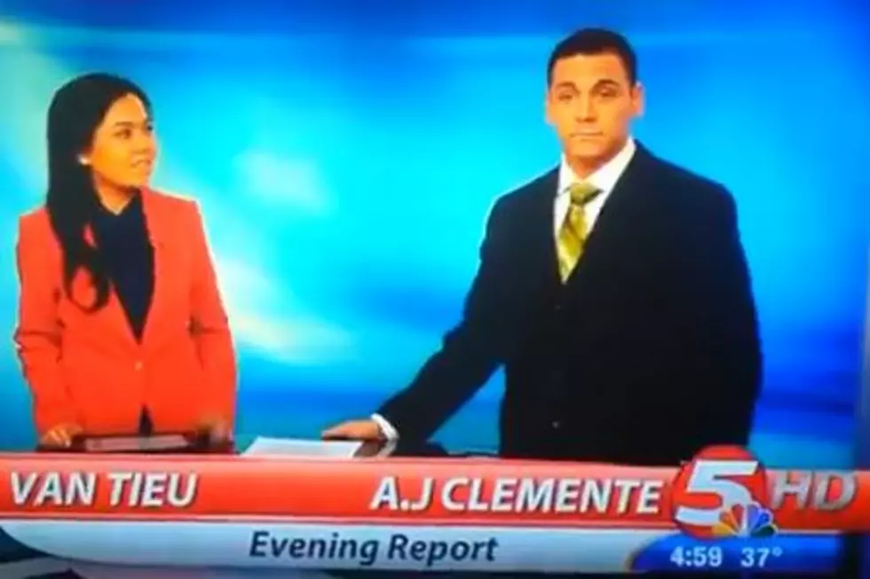Newscaster Starts Off His First Show, Swearing [VIDEO+POLL]