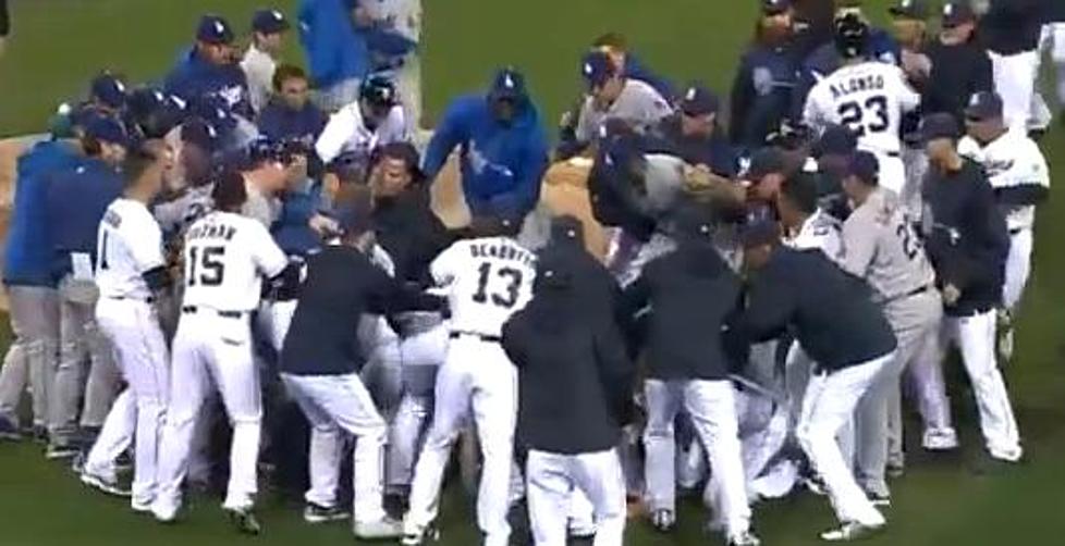 Worst Bench Clearing Brawl Ever [VIDEO]