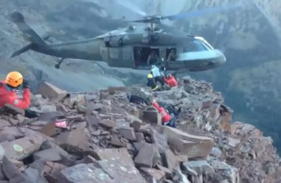 The Greatest Helicopter Pilot On The Planet Lands On The Edge Of A Cliff