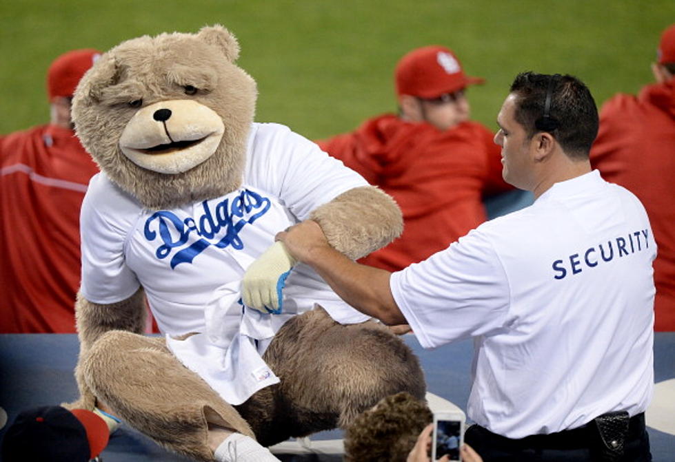 Fake L.A. Dodgers Mascot Arrested At Last Night’s Game [VIDEO]