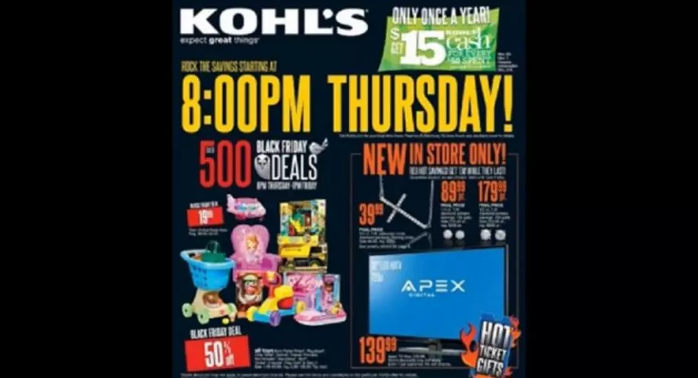 Kohl&#8217;s: Preview Their Black Friday Catalog That Features Over 500 Deals