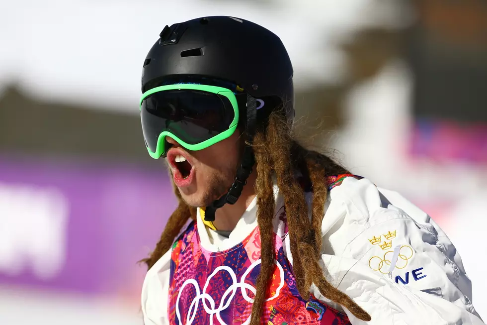 Swedish Olympic Skier Loses Pants, Wipes Out Hard