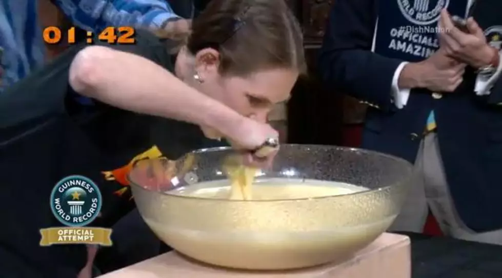 Eating 12 Pounds Of Pudding In 3 Minutes [VIDEO]