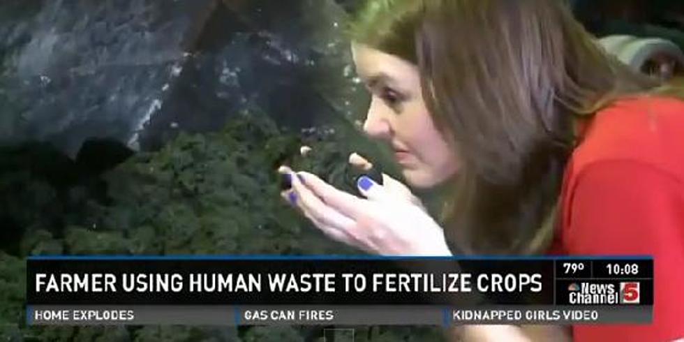 News Reporter Holds And Sniffs Human Poop On TV [VIDEO]